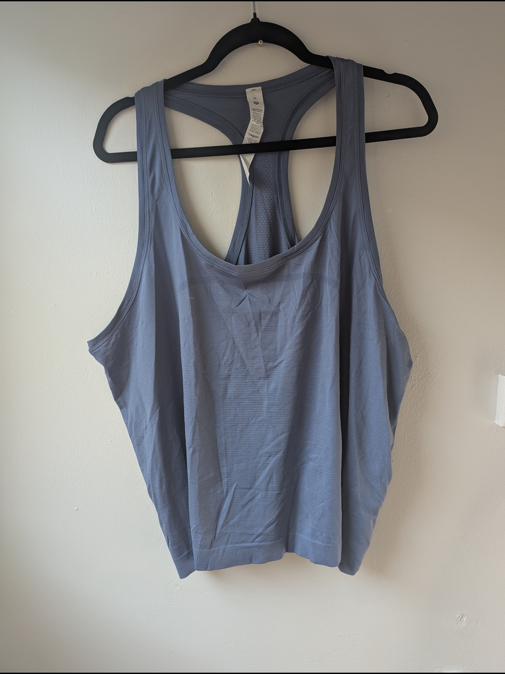 Lululemon Everyday Soft Racerback Tank in Dusty Blue Size 2X